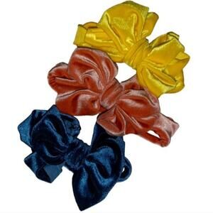 *4/$30* Set of 3 Velvet Baby Headbands